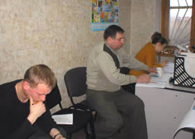 During training with the specialists of the corporation the analysis of past marketing policies is conducted